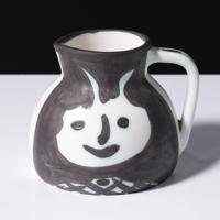 Pablo Picasso TETES Pitcher , Vessel, Madoura (A.R. 367) - Sold for $4,480 on 05-16-2026 (Lot 145).jpg